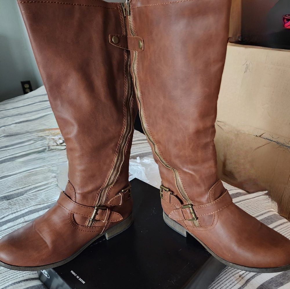 Leather Boots